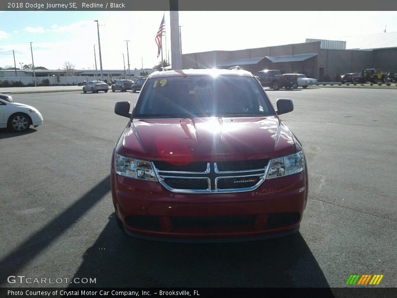 Redline / Black 2018 Dodge Journey SE