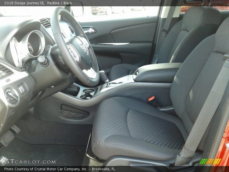 Redline / Black 2018 Dodge Journey SE
