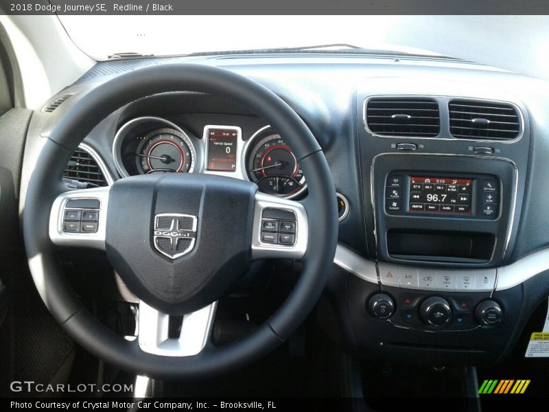 Redline / Black 2018 Dodge Journey SE