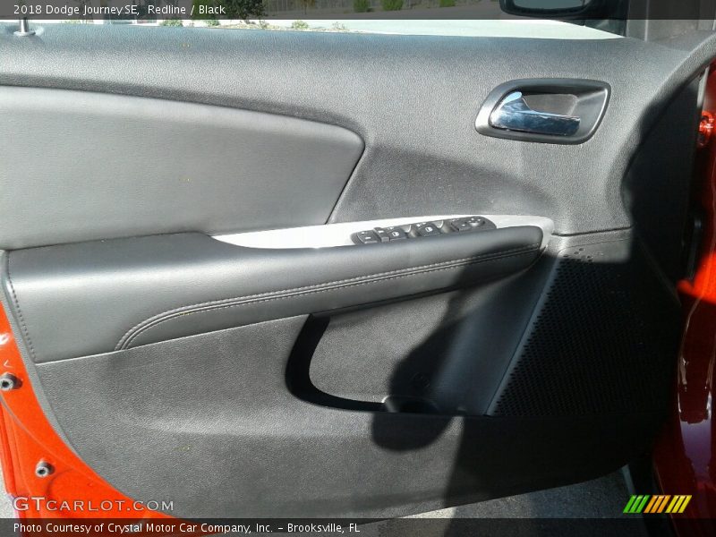 Redline / Black 2018 Dodge Journey SE
