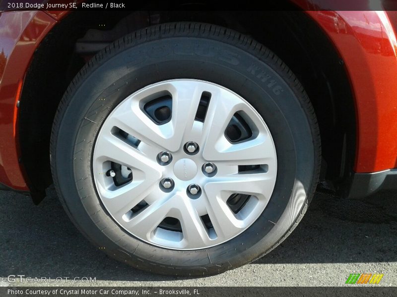 Redline / Black 2018 Dodge Journey SE