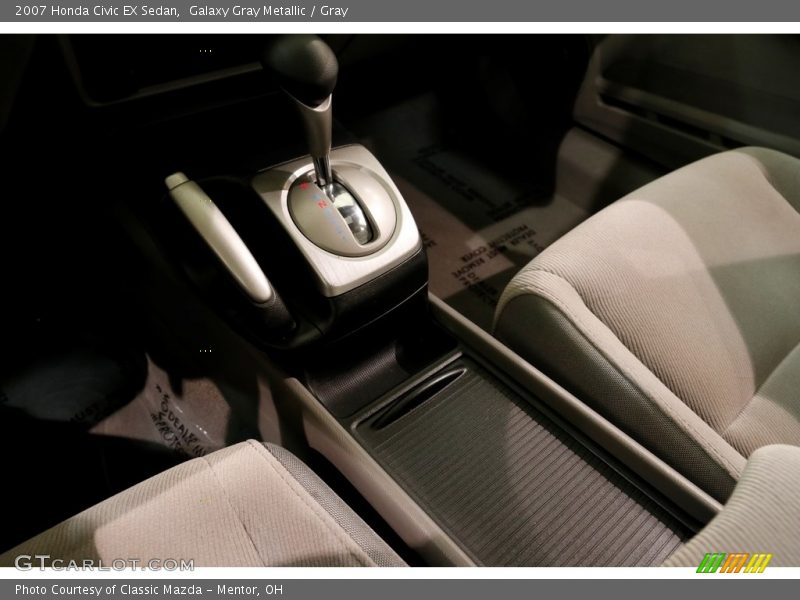 Galaxy Gray Metallic / Gray 2007 Honda Civic EX Sedan