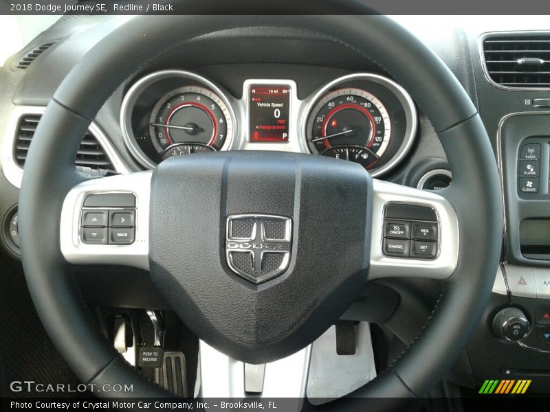 Redline / Black 2018 Dodge Journey SE