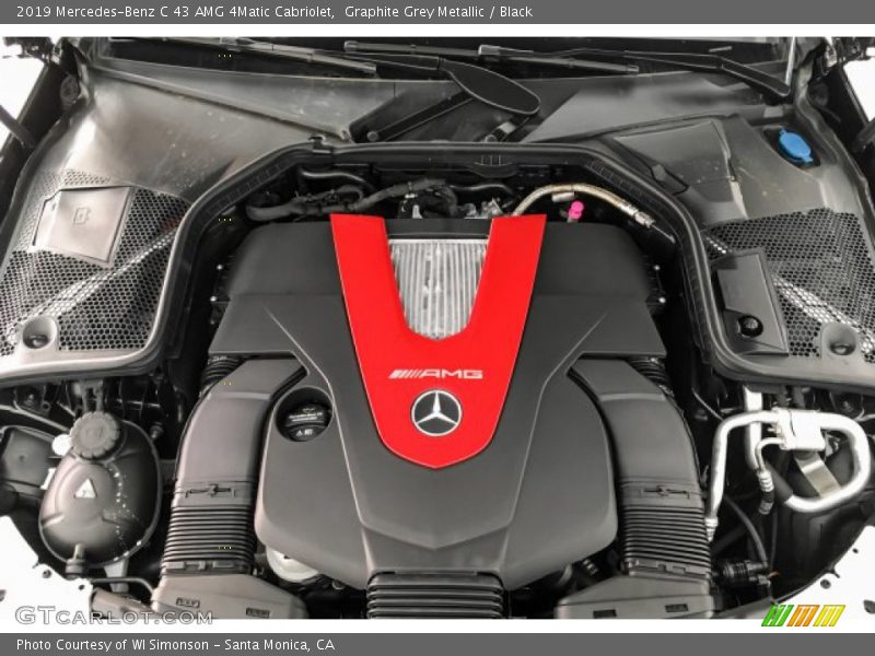  2019 C 43 AMG 4Matic Cabriolet Engine - 3.0 Liter AMG biturbo DOHC 24-Valve VVT V6