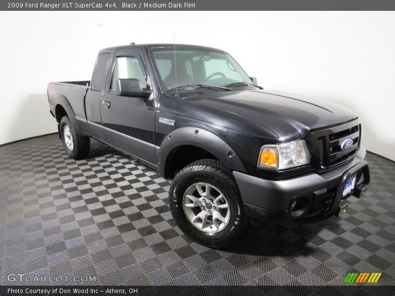 Black / Medium Dark Flint 2009 Ford Ranger XLT SuperCab 4x4