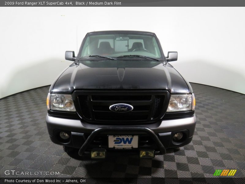 Black / Medium Dark Flint 2009 Ford Ranger XLT SuperCab 4x4