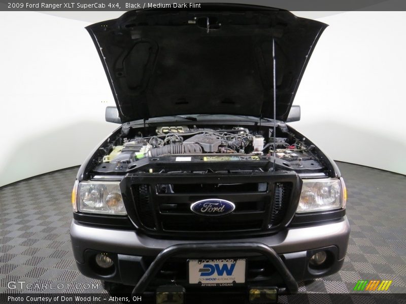 Black / Medium Dark Flint 2009 Ford Ranger XLT SuperCab 4x4