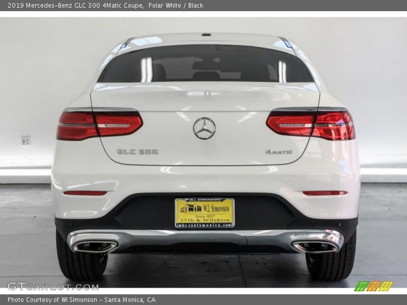 Polar White / Black 2019 Mercedes-Benz GLC 300 4Matic Coupe