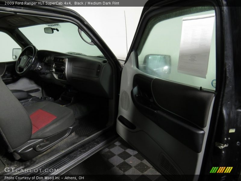 Black / Medium Dark Flint 2009 Ford Ranger XLT SuperCab 4x4