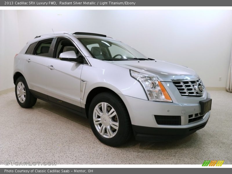 Radiant Silver Metallic / Light Titanium/Ebony 2013 Cadillac SRX Luxury FWD