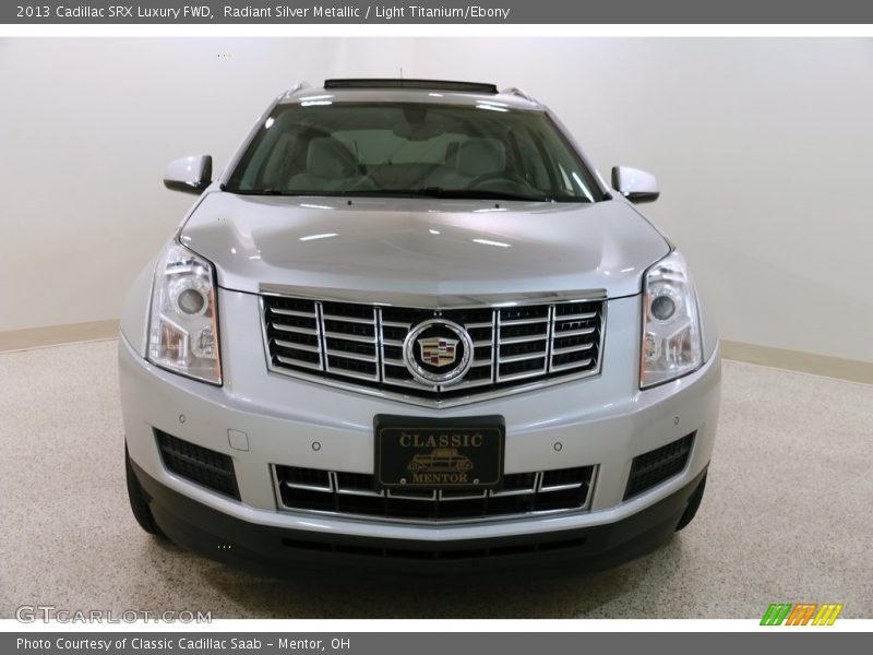 Radiant Silver Metallic / Light Titanium/Ebony 2013 Cadillac SRX Luxury FWD