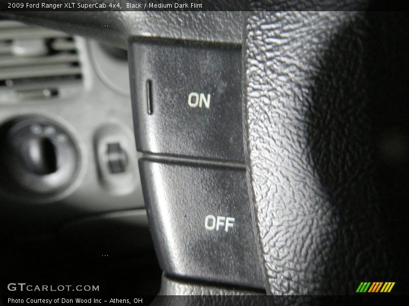 Black / Medium Dark Flint 2009 Ford Ranger XLT SuperCab 4x4