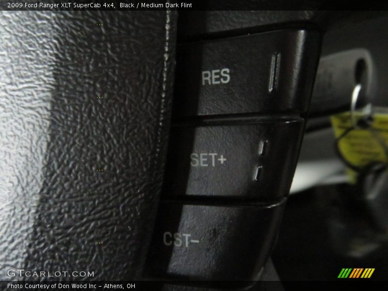 Black / Medium Dark Flint 2009 Ford Ranger XLT SuperCab 4x4