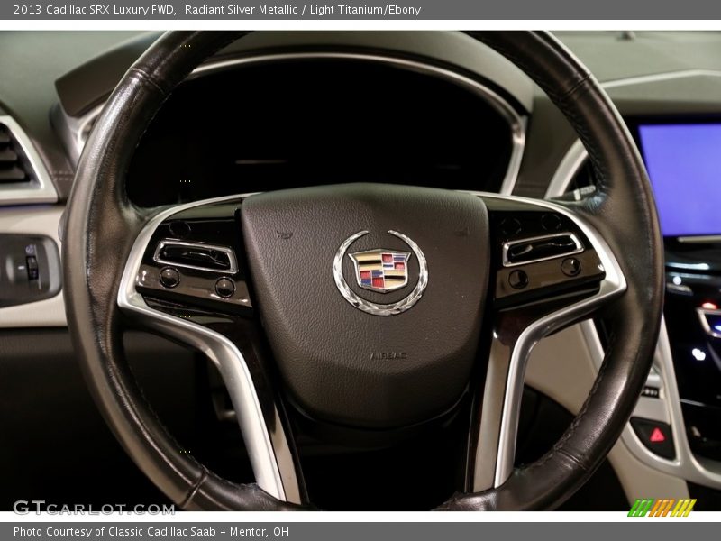 Radiant Silver Metallic / Light Titanium/Ebony 2013 Cadillac SRX Luxury FWD