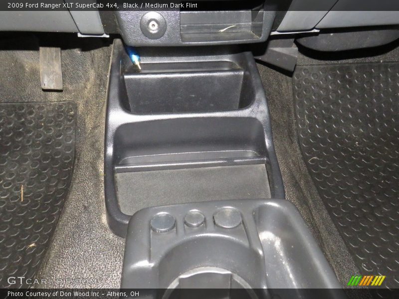 Black / Medium Dark Flint 2009 Ford Ranger XLT SuperCab 4x4