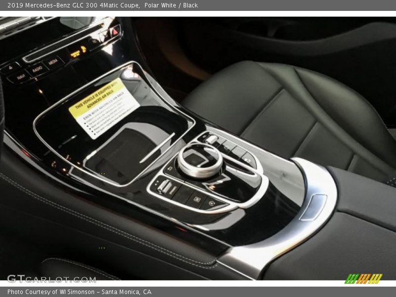 Polar White / Black 2019 Mercedes-Benz GLC 300 4Matic Coupe