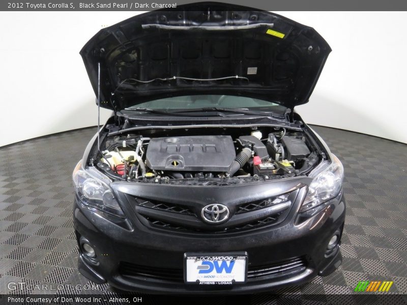 Black Sand Pearl / Dark Charcoal 2012 Toyota Corolla S