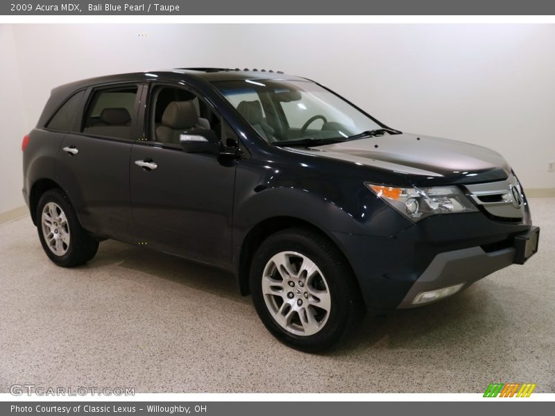 Bali Blue Pearl / Taupe 2009 Acura MDX