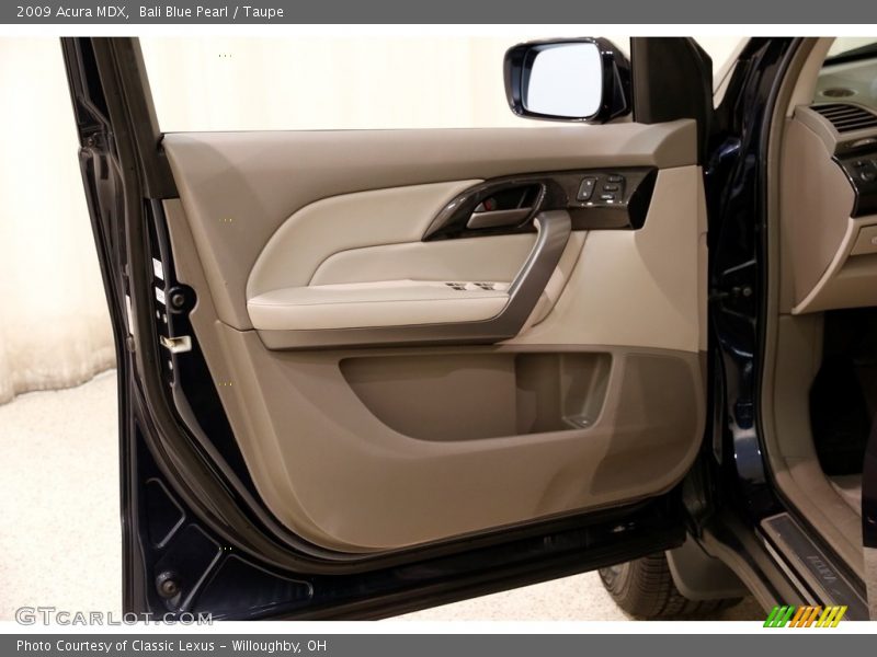 Bali Blue Pearl / Taupe 2009 Acura MDX