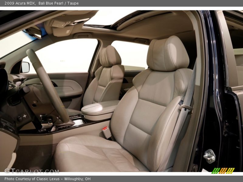 Bali Blue Pearl / Taupe 2009 Acura MDX