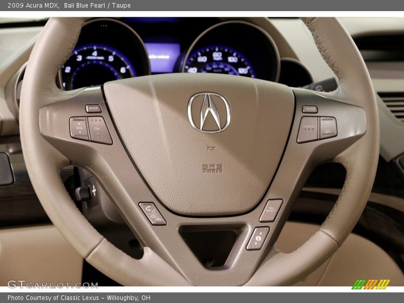 Bali Blue Pearl / Taupe 2009 Acura MDX