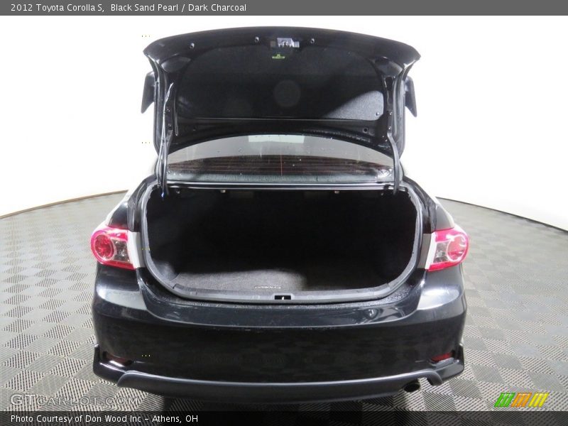 Black Sand Pearl / Dark Charcoal 2012 Toyota Corolla S