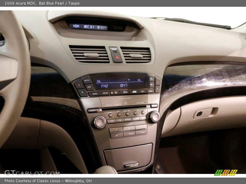 Bali Blue Pearl / Taupe 2009 Acura MDX