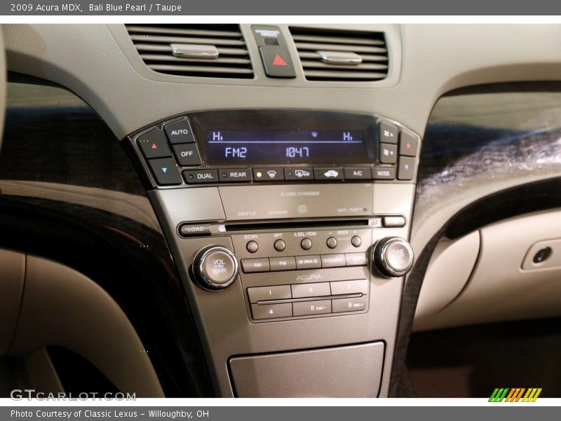 Bali Blue Pearl / Taupe 2009 Acura MDX