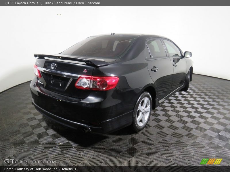 Black Sand Pearl / Dark Charcoal 2012 Toyota Corolla S