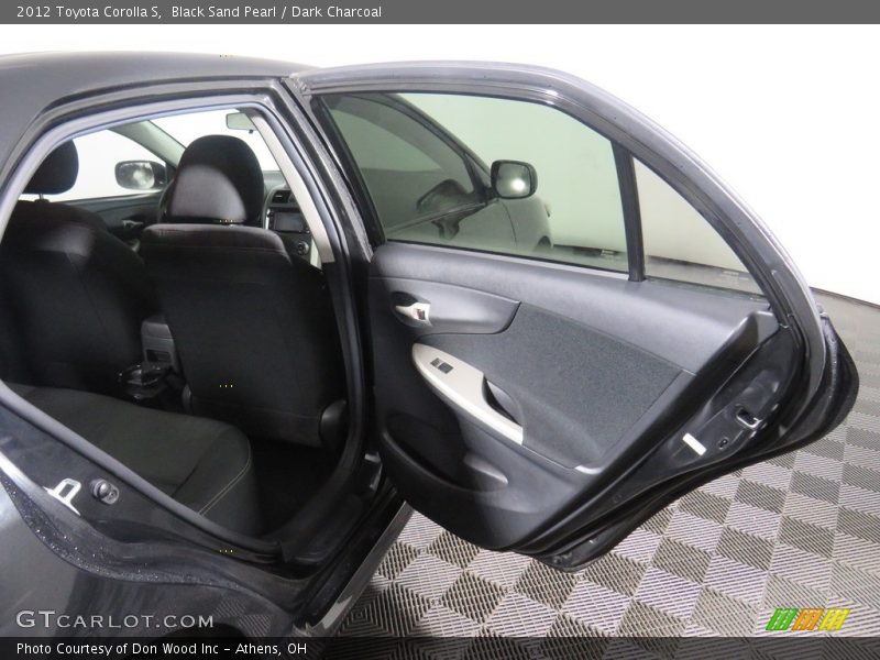 Black Sand Pearl / Dark Charcoal 2012 Toyota Corolla S