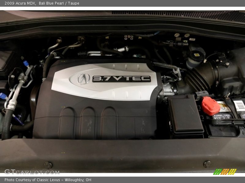 Bali Blue Pearl / Taupe 2009 Acura MDX