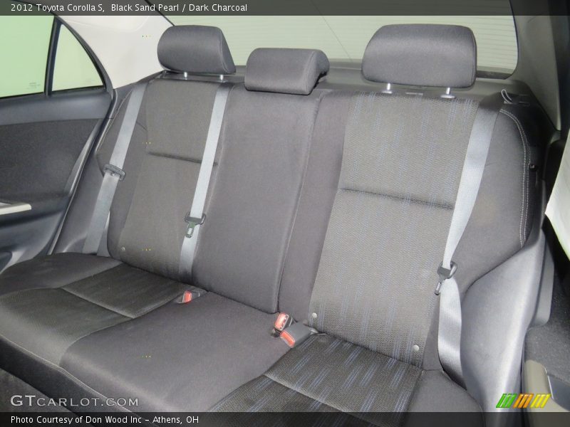 Black Sand Pearl / Dark Charcoal 2012 Toyota Corolla S