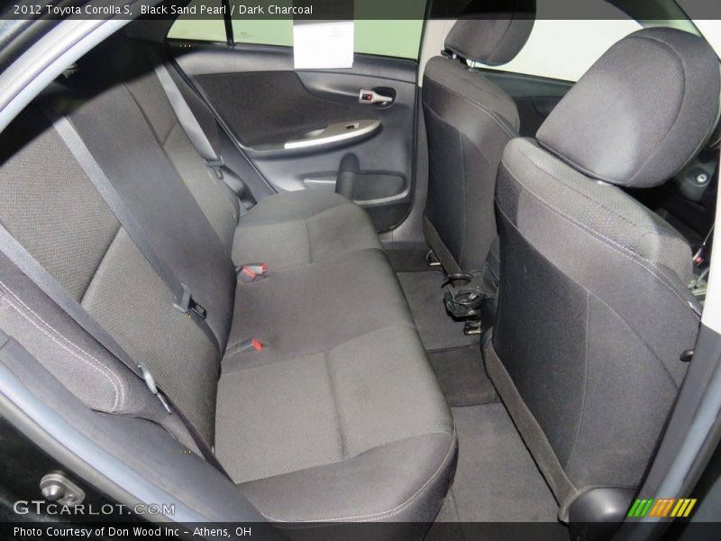 Black Sand Pearl / Dark Charcoal 2012 Toyota Corolla S