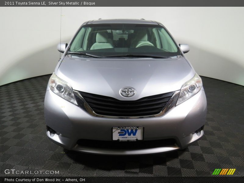 Silver Sky Metallic / Bisque 2011 Toyota Sienna LE