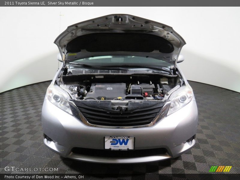 Silver Sky Metallic / Bisque 2011 Toyota Sienna LE