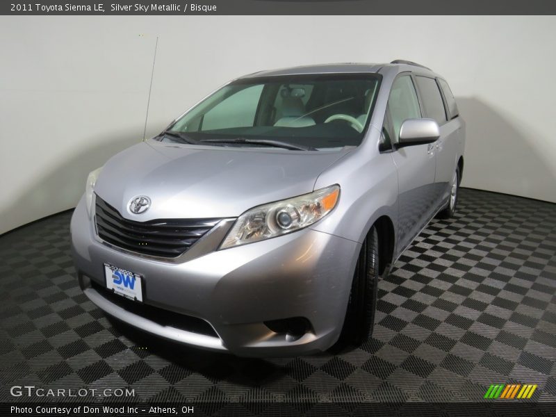 Silver Sky Metallic / Bisque 2011 Toyota Sienna LE