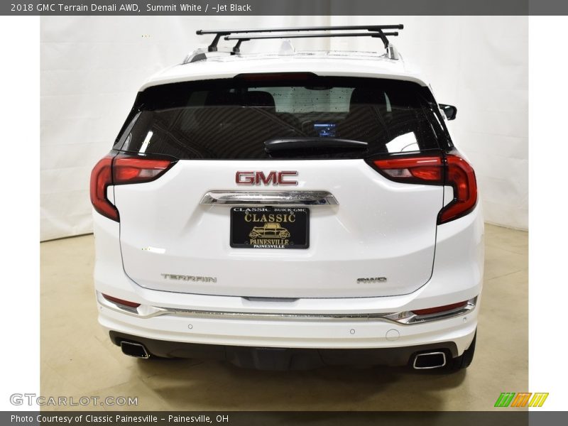 Summit White / ­Jet Black 2018 GMC Terrain Denali AWD