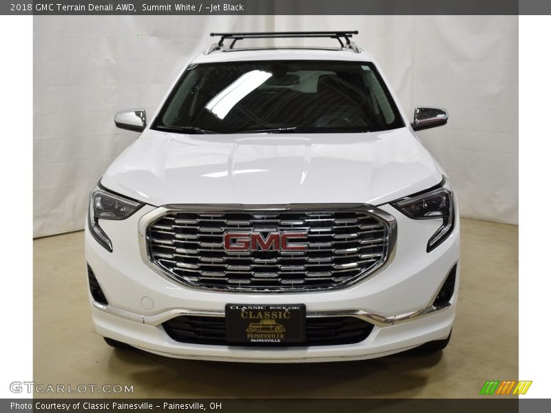 Summit White / ­Jet Black 2018 GMC Terrain Denali AWD