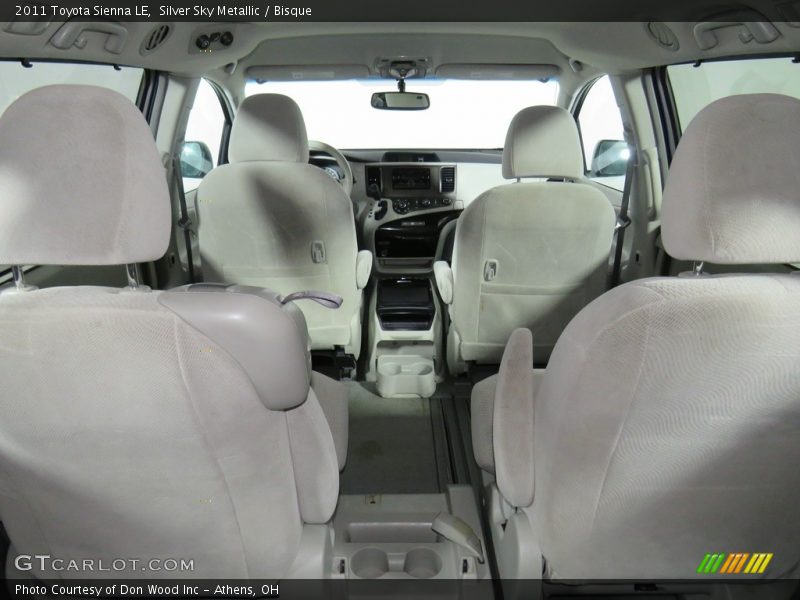 Silver Sky Metallic / Bisque 2011 Toyota Sienna LE