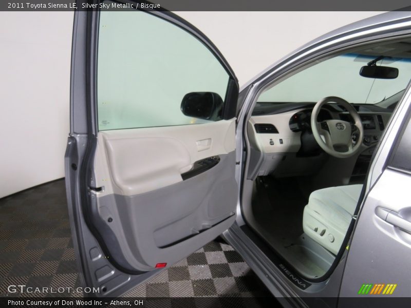 Silver Sky Metallic / Bisque 2011 Toyota Sienna LE