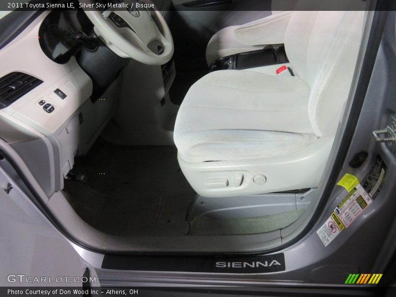 Silver Sky Metallic / Bisque 2011 Toyota Sienna LE