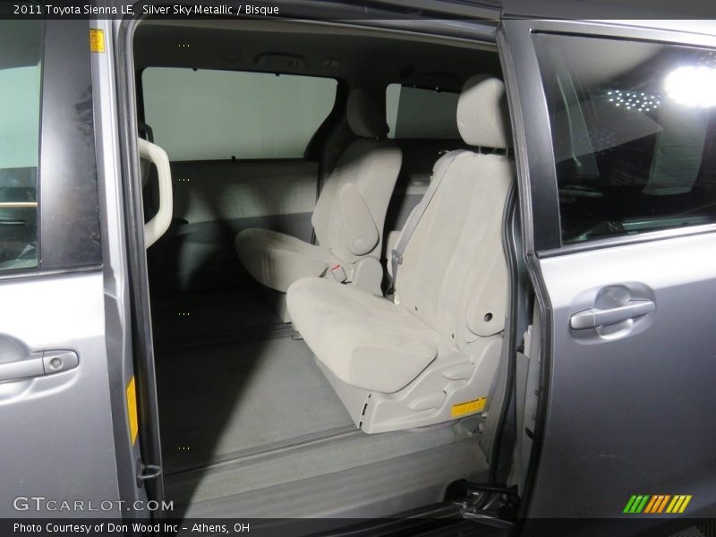 Silver Sky Metallic / Bisque 2011 Toyota Sienna LE