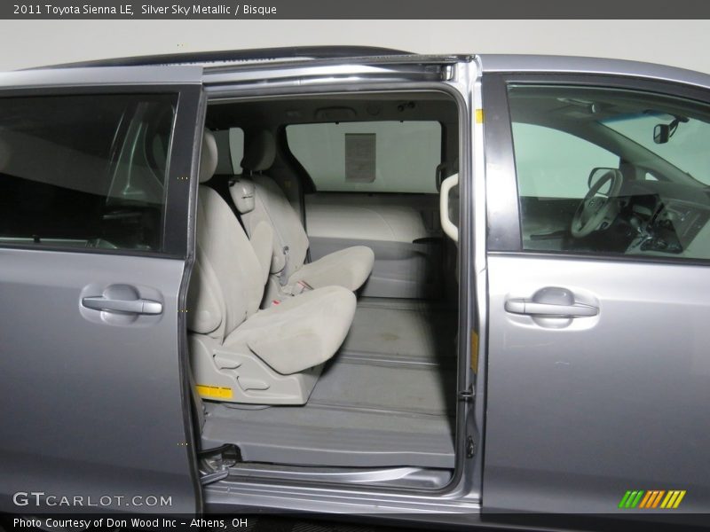 Silver Sky Metallic / Bisque 2011 Toyota Sienna LE