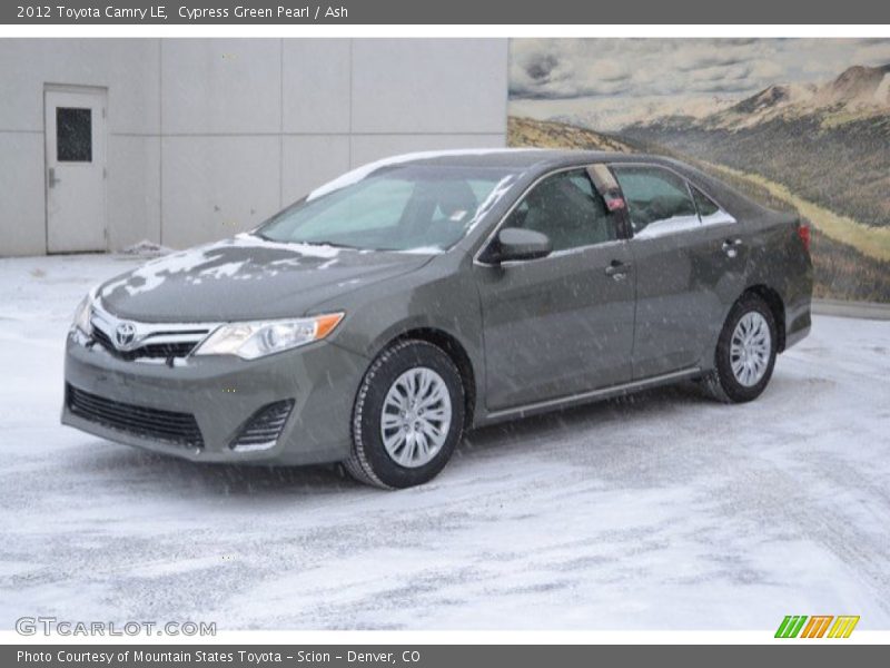 Cypress Green Pearl / Ash 2012 Toyota Camry LE