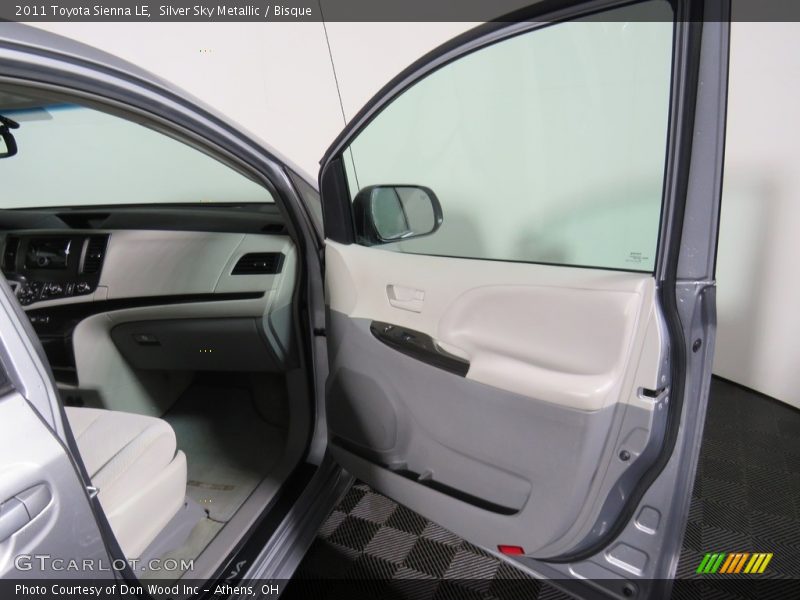 Silver Sky Metallic / Bisque 2011 Toyota Sienna LE