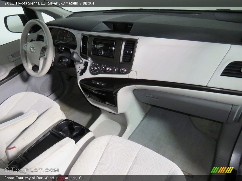 Silver Sky Metallic / Bisque 2011 Toyota Sienna LE