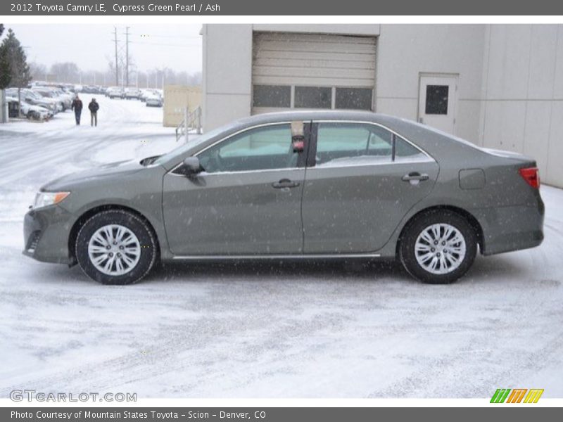 Cypress Green Pearl / Ash 2012 Toyota Camry LE