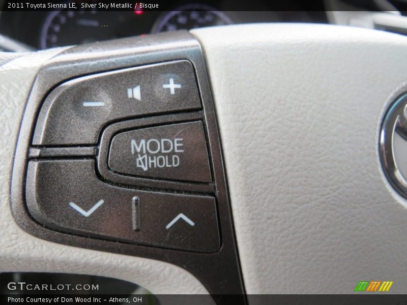 Silver Sky Metallic / Bisque 2011 Toyota Sienna LE