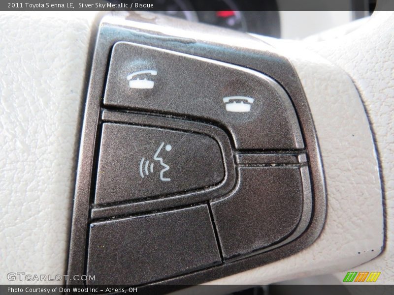Silver Sky Metallic / Bisque 2011 Toyota Sienna LE