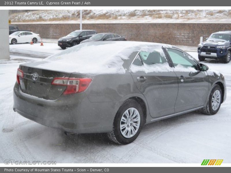 Cypress Green Pearl / Ash 2012 Toyota Camry LE